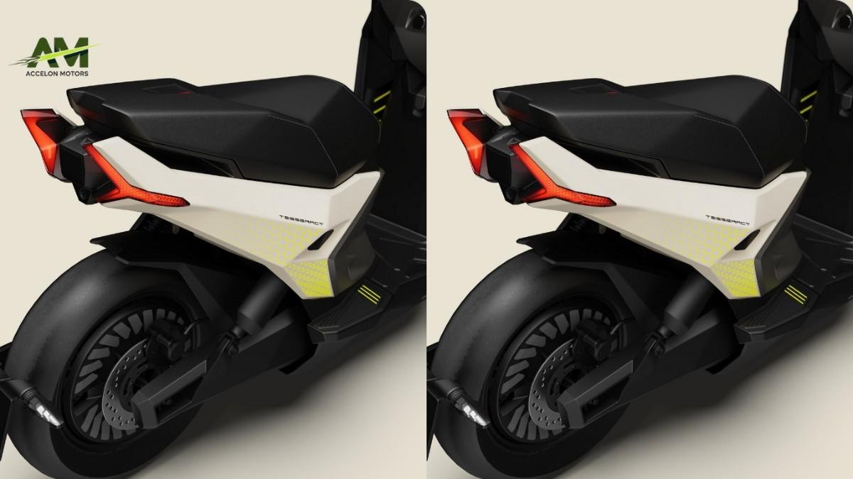 Ultraviolette Tesseract chassis and suspension Ultraviolette Tesseract chassis and suspension
