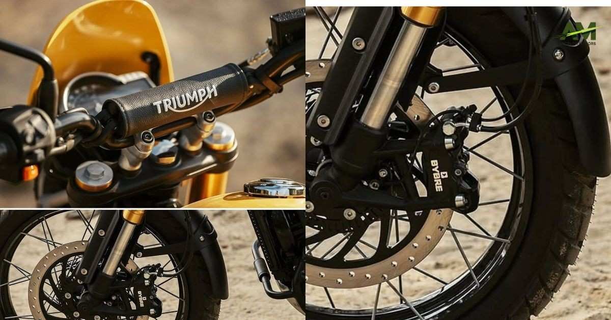 Triumph Scrambler 400 XC Exterior and Design: Modern Josh in Retro Swag
