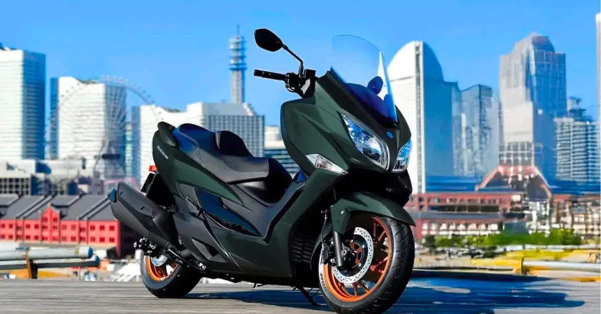 2025 Suzuki Burgman 400 Unveiled With Bold New Look - Check Out New Colours & Updated Features.