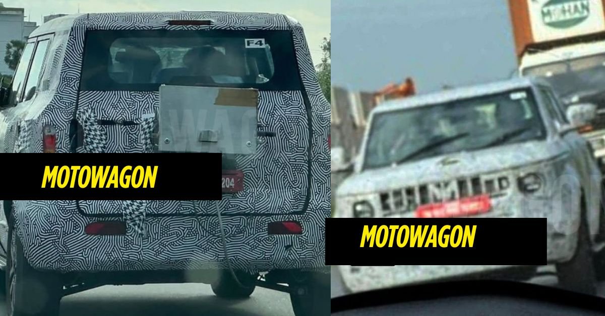 2026 Mahindra Bolero Spotted Testing for the First Time – Could It Be Tata Sierra's New Rival?