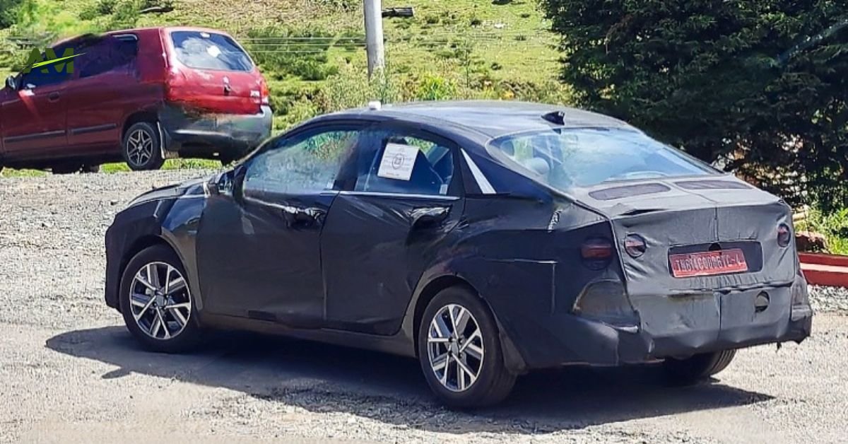 New 2026 Hyundai Verna Facelift Spied Testing: Getting a Fresh New Look Soon.