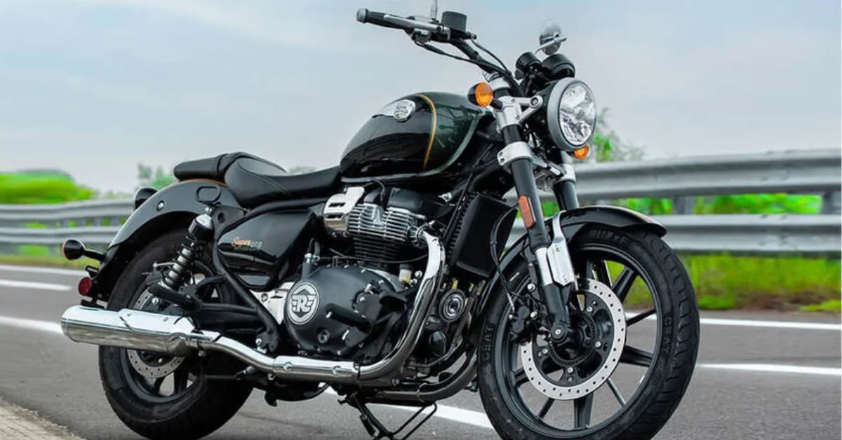 New Royal Enfield Super Meteor 650 Spotted Testing Again – Launching Soon.