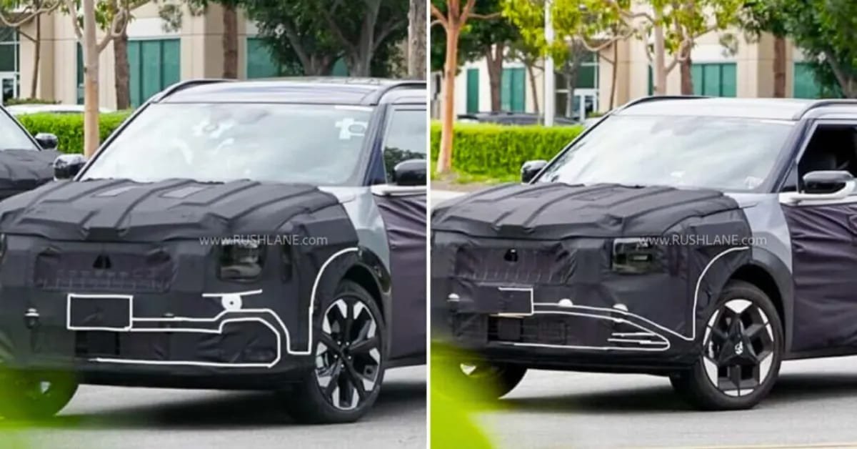 Next-Gen Kia Seltos 2026 Spied Testing in India - Bold Design & Hybrid Power Expected.