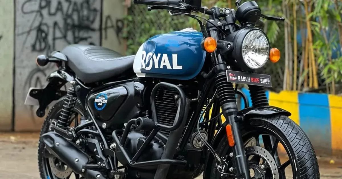 Royal Enfield Hunter 350 Bike - Ideal for Everyday Use with Easy EMI Plans.
