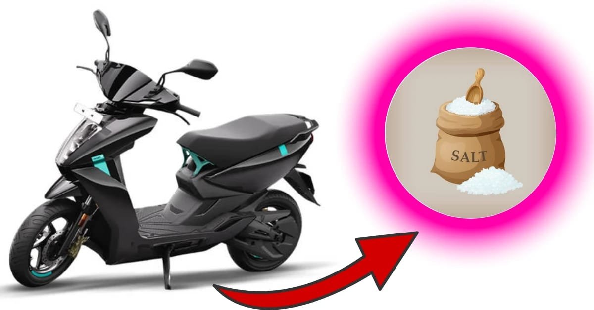 Salt Powered Scooters Are Launched Here - Petrol Tension Over.