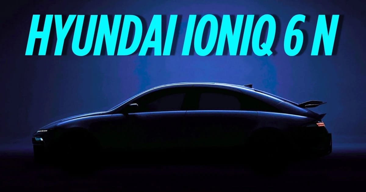 The Hyundai Ioniq 6 N was Teased Before its Official Reveal in July 2025.