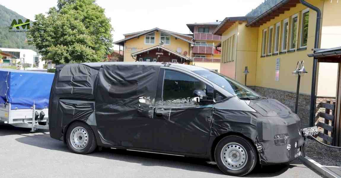 Hyundai Staria spied ahead of launch, designs and updated features. Hyundai Staria spied ahead of launch, designs and updated features.
