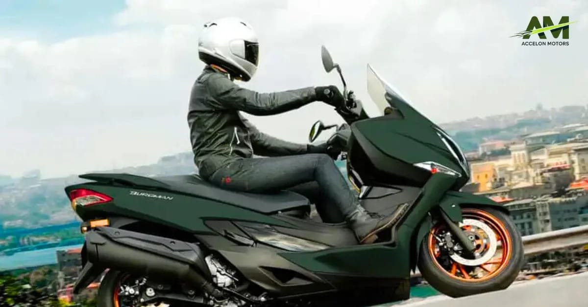 2025 Suzuki Burgman 400 Unveiled With Bold New Look - Check Out the Suspension & Brakes: Stability With Confidence. 2025 Suzuki Burgman 400 Unveiled With Bold New Look - Check Out the Suspension & Brakes: Stability With Confidence.