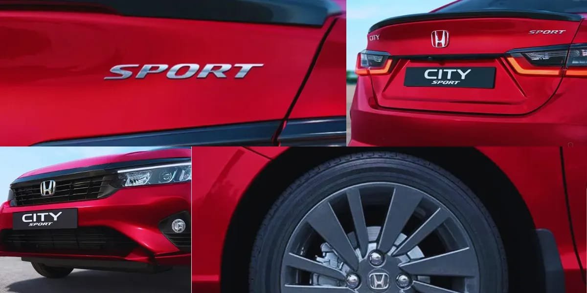Honda City Sport Edition Design: New Bold Look With Sporty Additions. Honda City Sport Edition Design: New Bold Look With Sporty Additions.