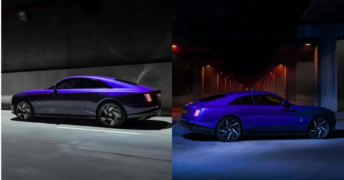 Rolls-Royce Spectre Black Badge Exterior Design. Rolls-Royce Spectre Black Badge Exterior Design.