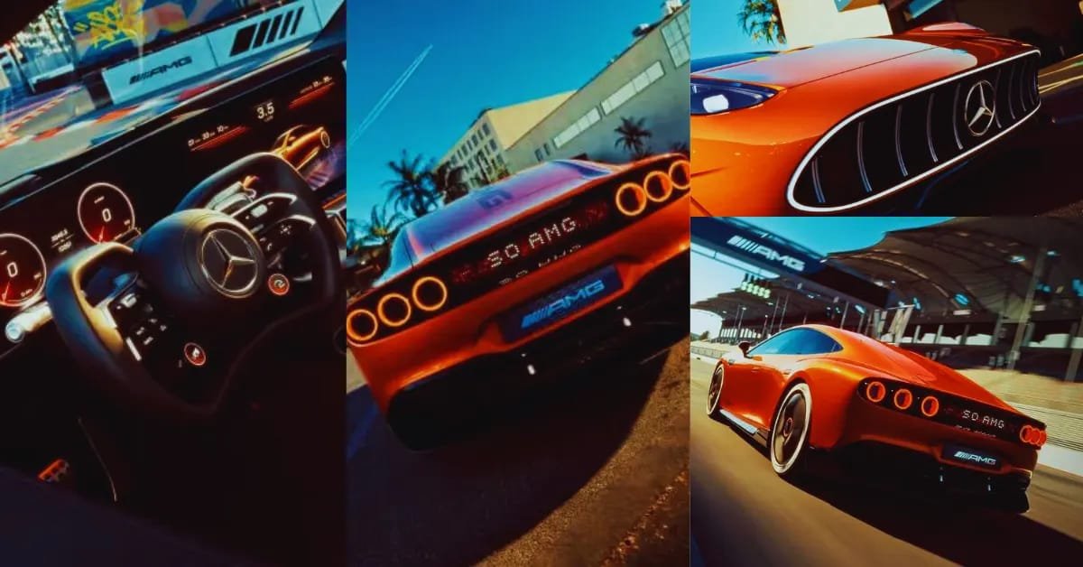 AMG GT XX Interior: Luxury Meets Race Car Vibe. AMG GT XX Interior: Luxury Meets Race Car Vibe.