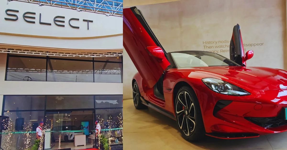 First MG Select Dealership Opens in Thane, Maharashtra – India’s First for Cyberster & M9 Launches.