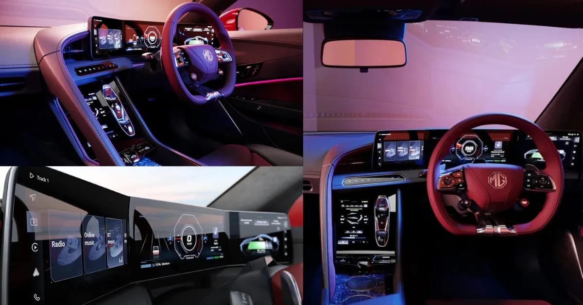 Cyberster Cabin & Features: High-Tech Luxury. Cyberster Cabin & Features: High-Tech Luxury.