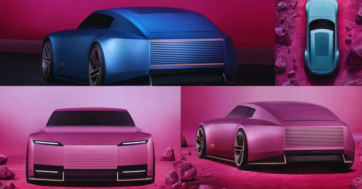 Production-Spec Jaguar Type 00 Design. Production-Spec Jaguar Type 00 Design.