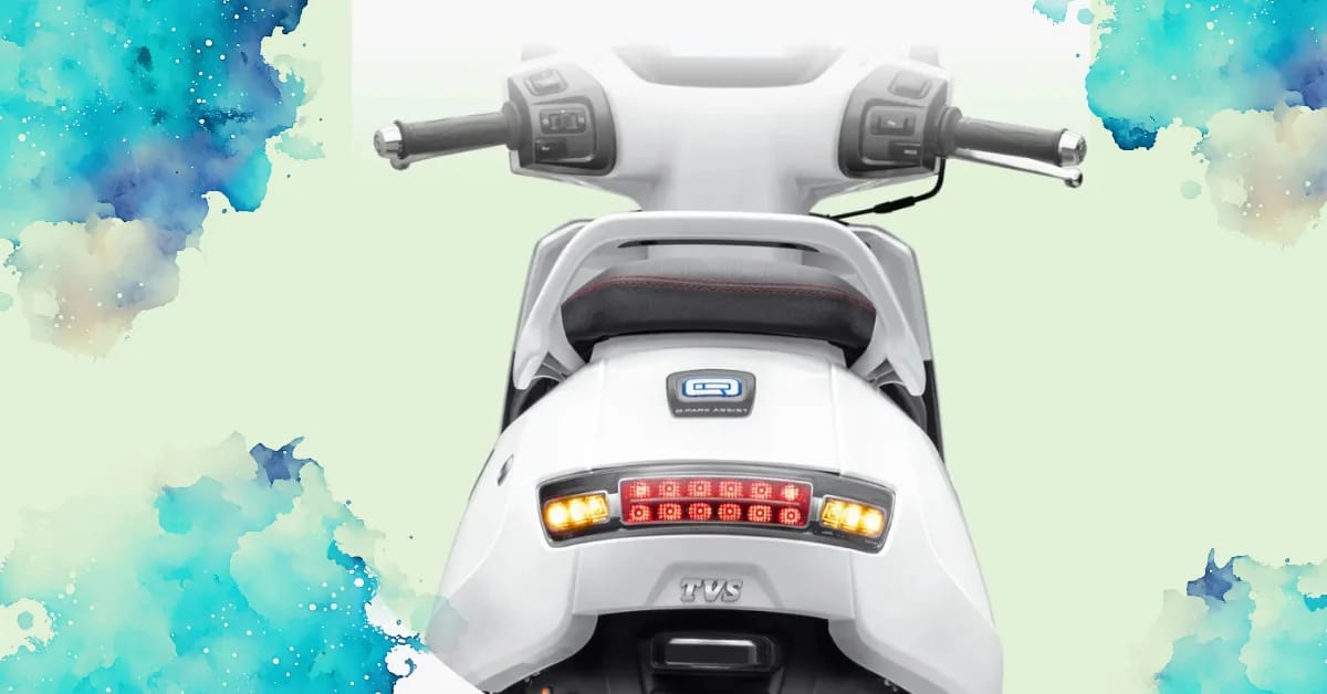 Price of the iQube 3.1kWh Scooter in India.