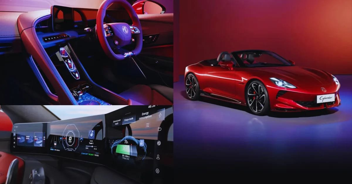 MG Cyberster: India’s Most Affordable Electric Sports Car With Scissor Doors. MG Cyberster: India’s Most Affordable Electric Sports Car With Scissor Doors.