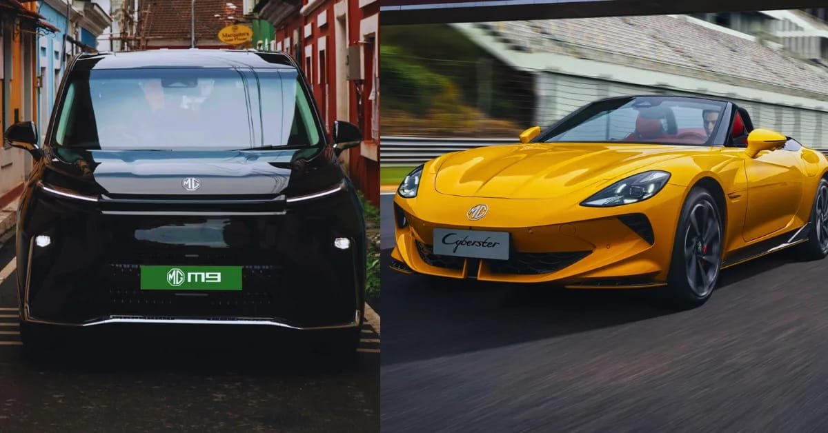 Launch Date in India of MG Cyberster & MG M9 from the First MG Select Dealership. Launch Date in India of MG Cyberster & MG M9 from the First MG Select Dealership.